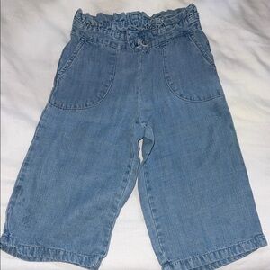 GenuineKids from Oshkosh Soft Blue Bell Bottom Jeans for Baby Girl Size 18M